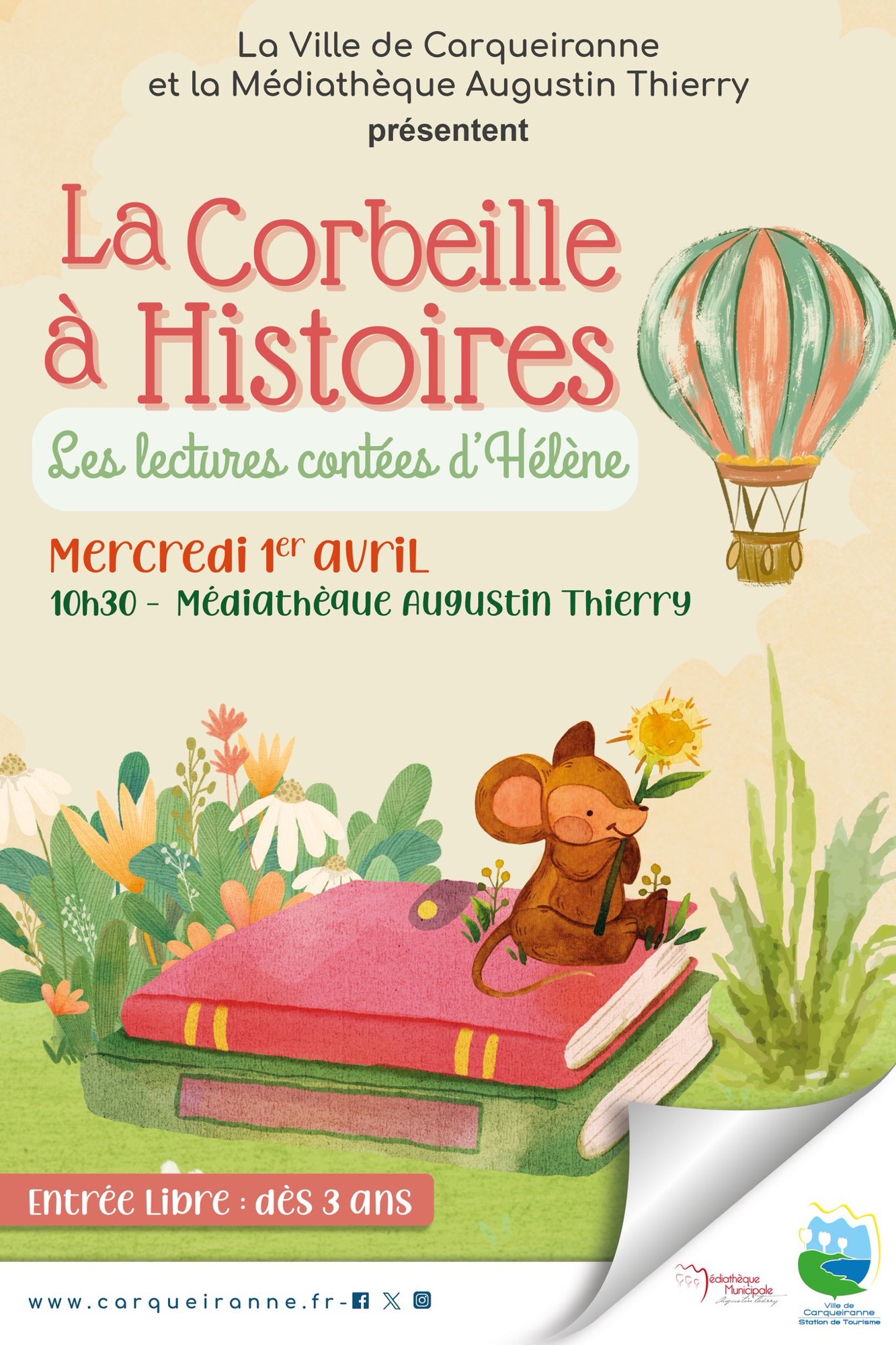 Carqueiranne : Faites découvrir à vos tous petits la corbeille à histoires