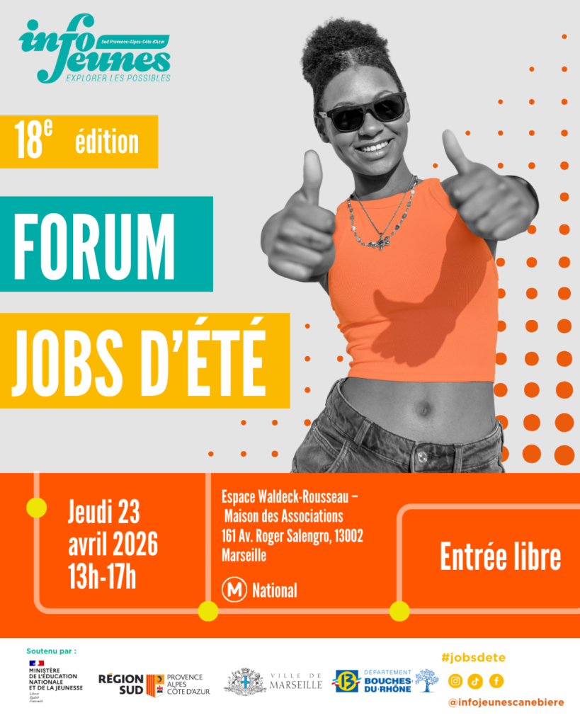 Forum Job d’été à Marseille : Ce sera jeudi 23 avril 2026