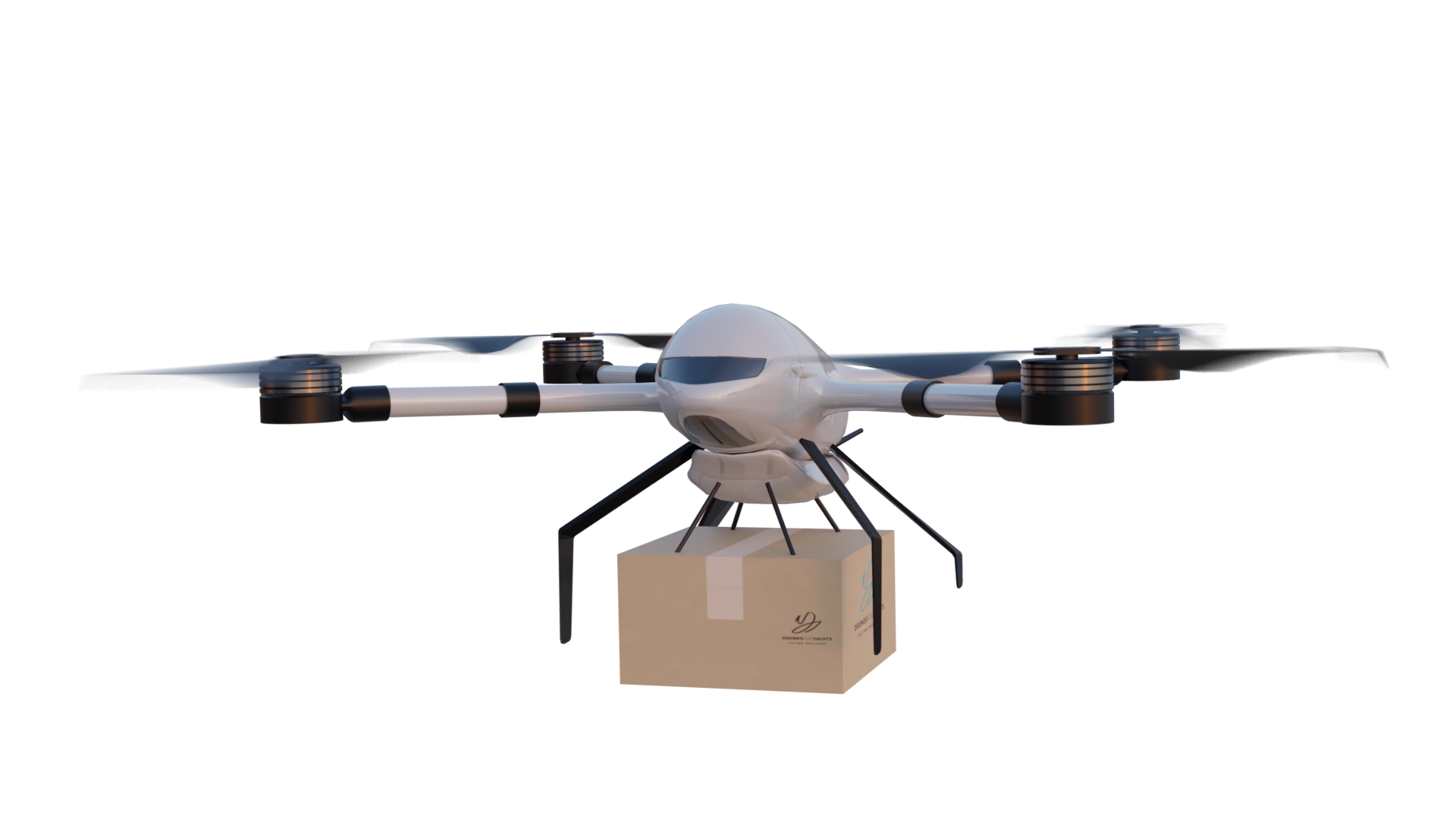 Début août 2026, la société Flyde ouvrira le premier service de livraison en mer par drone aérien