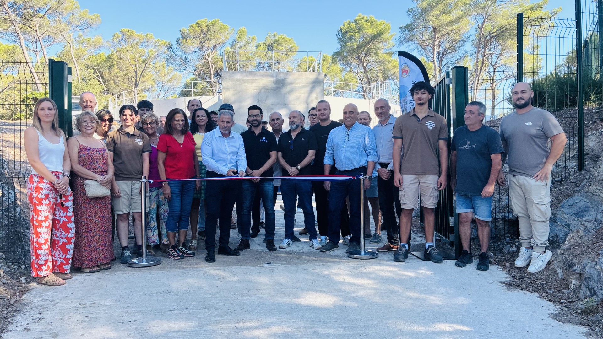 Pierrefeu-du-Var (83) : Un nouveau bassin d&rsquo;eau potable inauguré