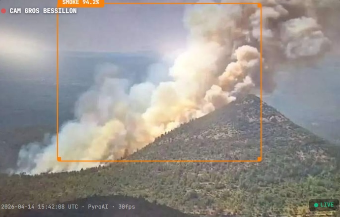Feux de forêts : Téléchargez l’application mobile Pyrowatch !