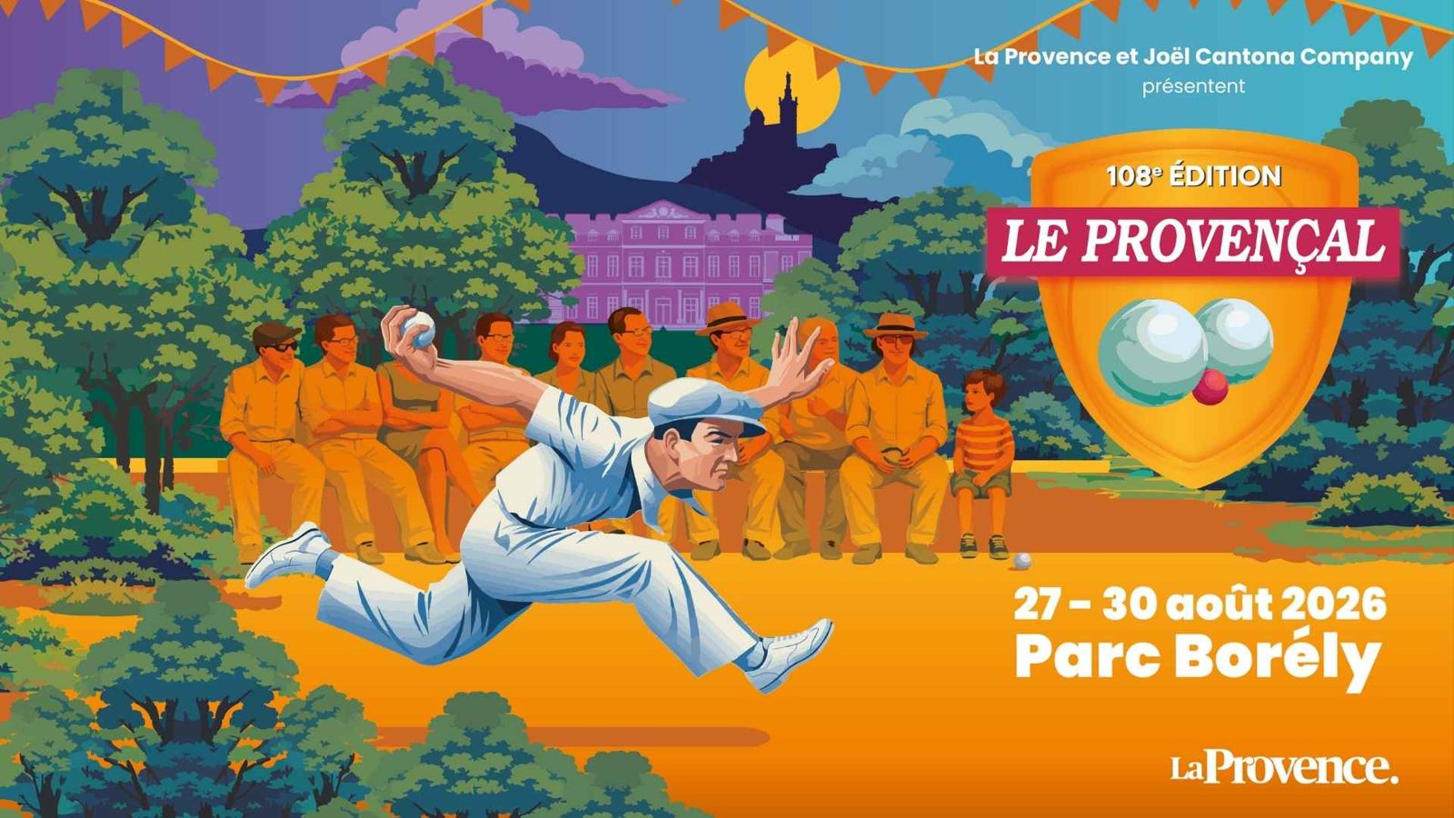 Le Provençal, le marathon des boules aura lieu du 27 au 30 août 2026 à Marseille