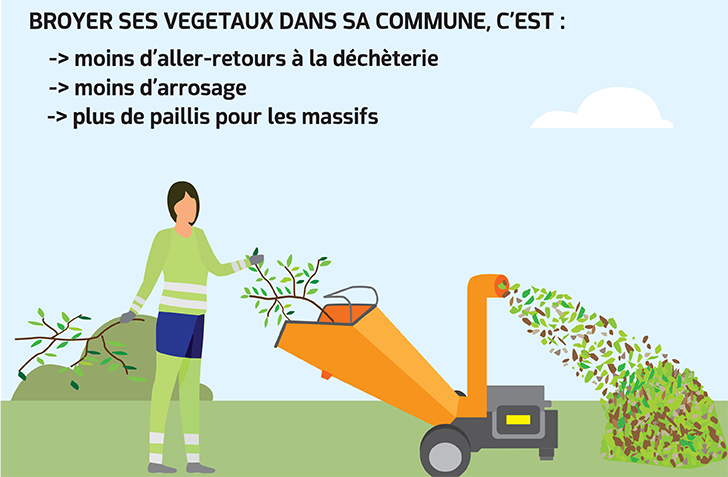 Pourquoi la région PACA devrait généraliser le broyage à domicile des déchets verts