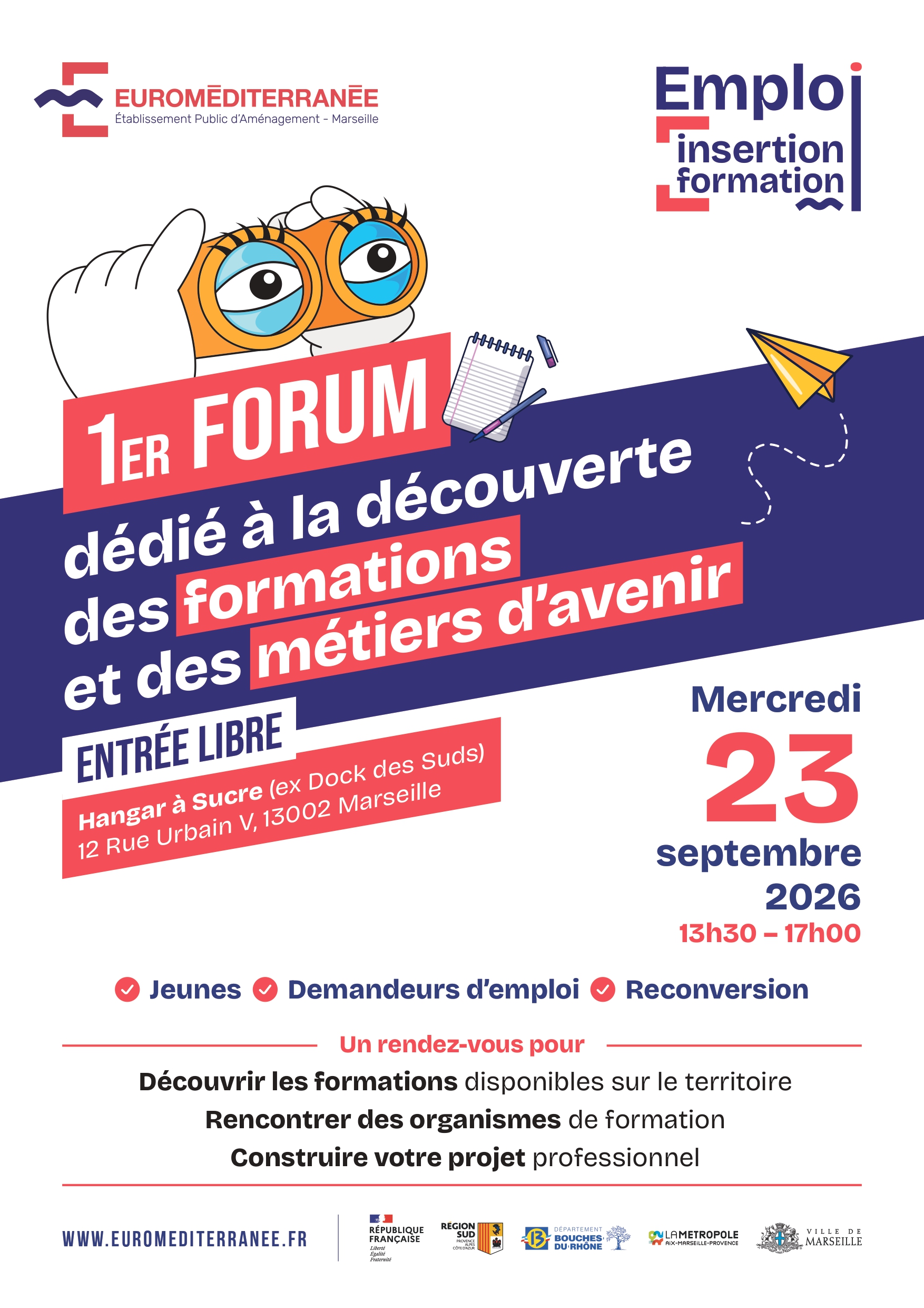 Forum des Formations Euroméditerranée : une première édition pour construire son avenir !