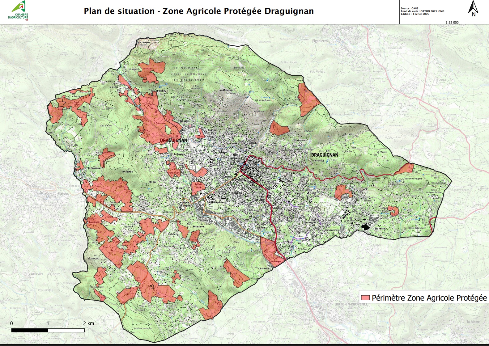 Draguignan protège ses terres agricoles avec une zone agricole protégée